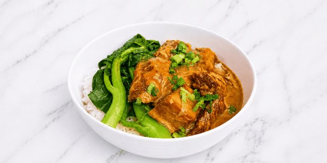 Braised Beef Brisket Bowl