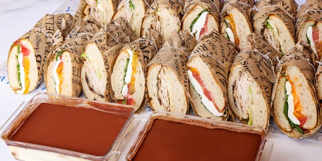 Assorted Panini & Tiramisù Package