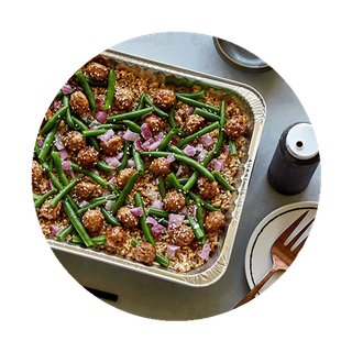 Sweet Soy Five Spice Stir-Fry Platter