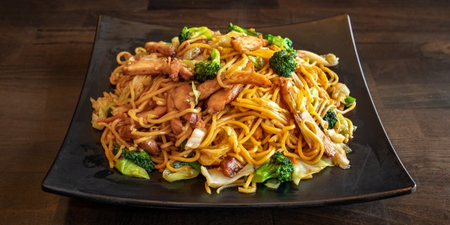 Chicken Yakisoba