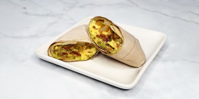 Sausage Breakfast Burrito Platter