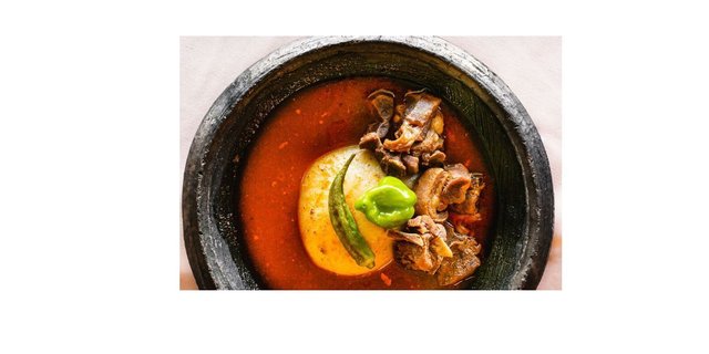Light Soup W/ Fufu