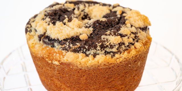 Marble Crumb Ring Cake