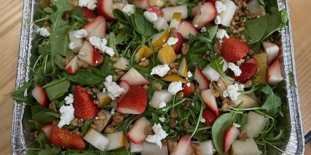 Goat In The Garden Salad