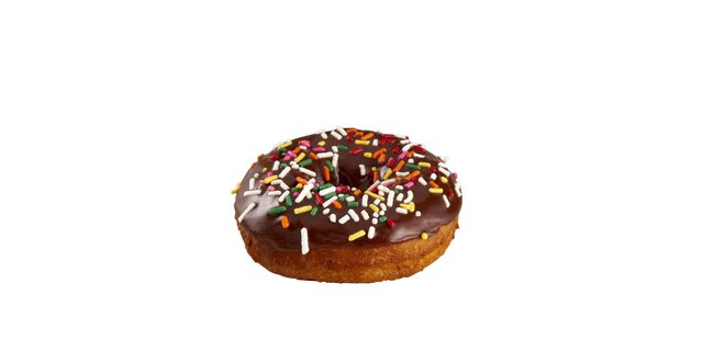 Chocolate Rainbow Donut