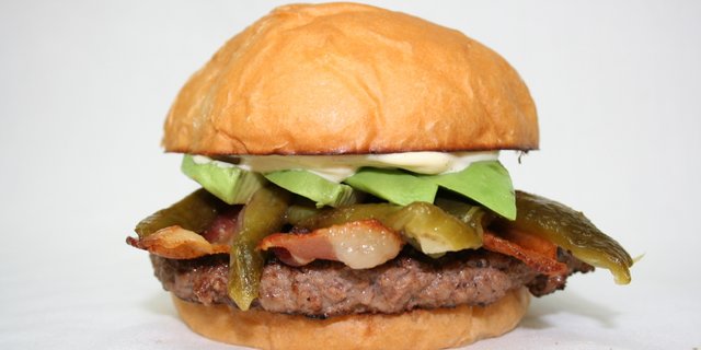 Fire-Roasted Jalapeño Burger