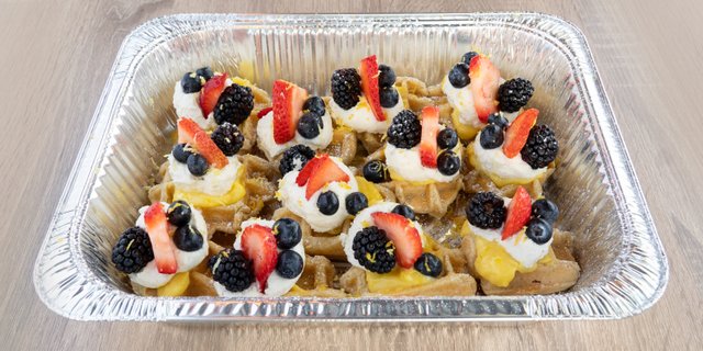 Mixed Berry Waffles