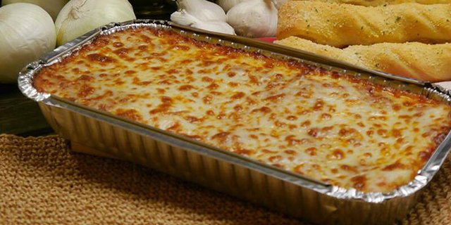 Baked Lasagna w/ Marinara Sauce