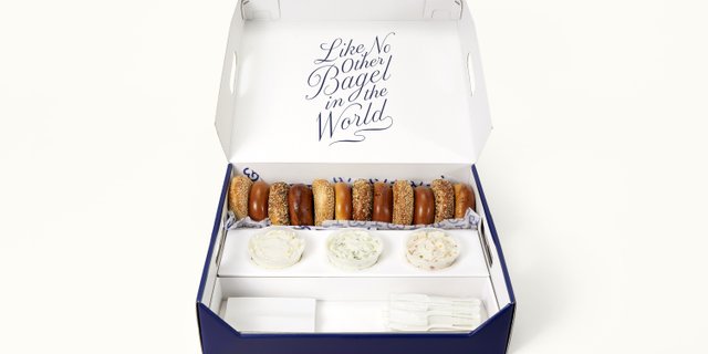 Classic Bagels & Spreads Box