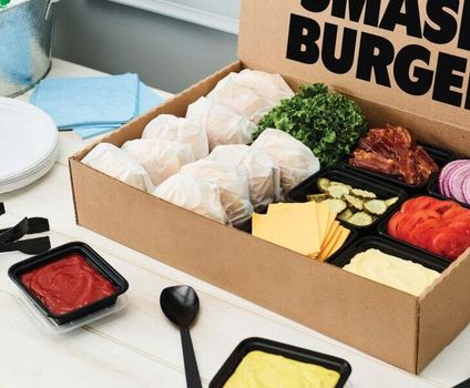 Build-Your-Own Burger Bar