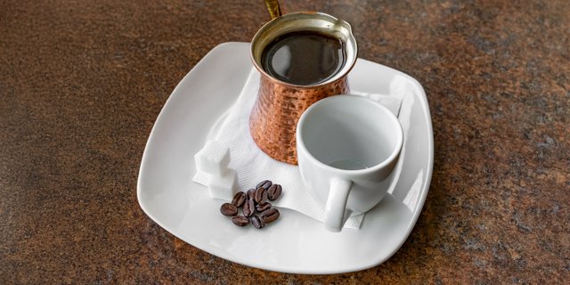 Hot Turkish Coffee