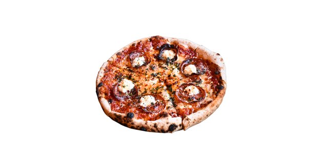 Spicy Salami Pizza