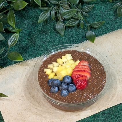 Cacao-Chia Pudding