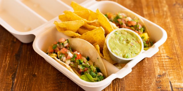 Vegetarian Taco Bundle (Chips & Guacamole)
