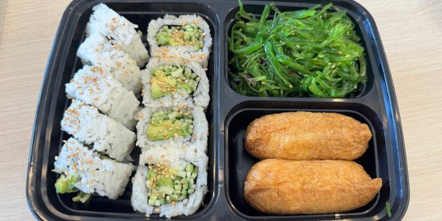 Vegan Sushi Bento Box