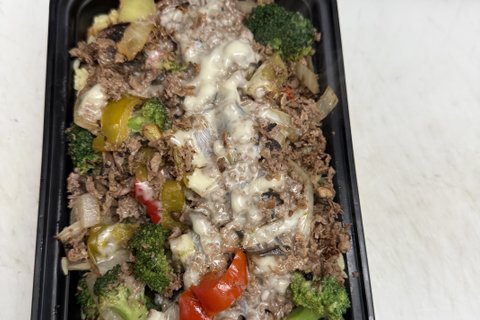 Steak & Cheese Rice Bowl