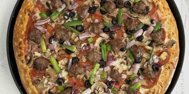 Gluten-Free Supreme Pizza