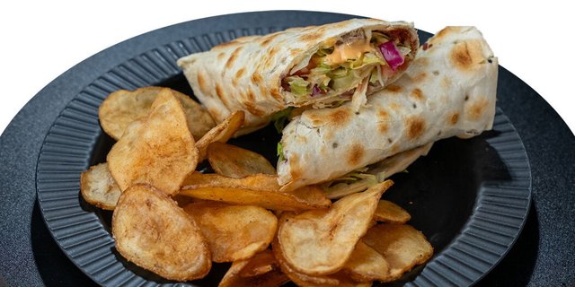 Bacon Cheeseburger Wrap