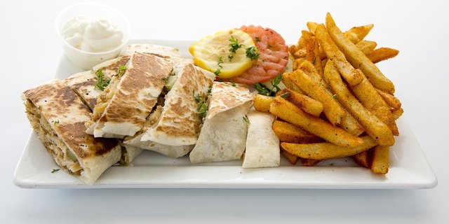 Super Chicken Shawarma Meal Sandwich