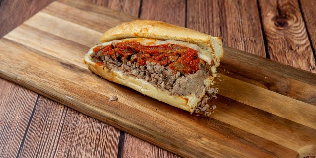 Pizza Steak Sub