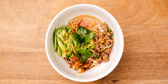 dan dan noodle w/ pork