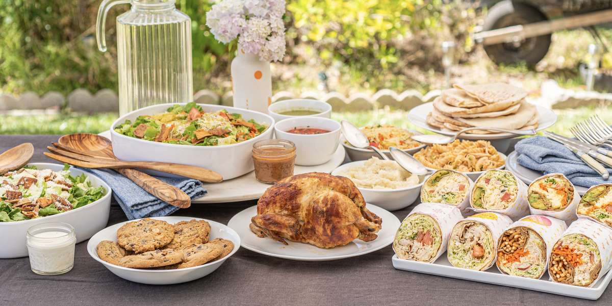 California chicken store cafe menu
