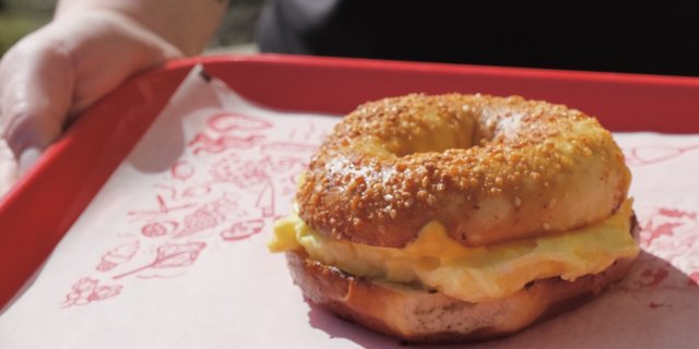 Basic Egg & Cheese Bagel Sandwich