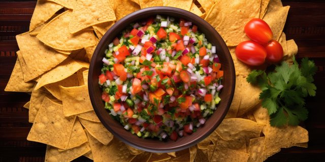 Chips & Pico De Gallo Salsa