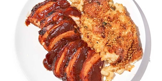 BBQ Chicken & Gooey Mac n' Cheese