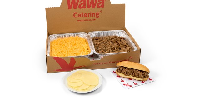 Beef Steak & Mac & Cheese Hoagies Hot Tray
