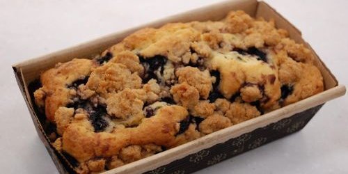 Blueberry Pound Cake Loaf