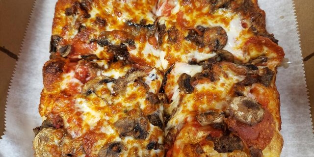 The Works Deep Dish Pizza