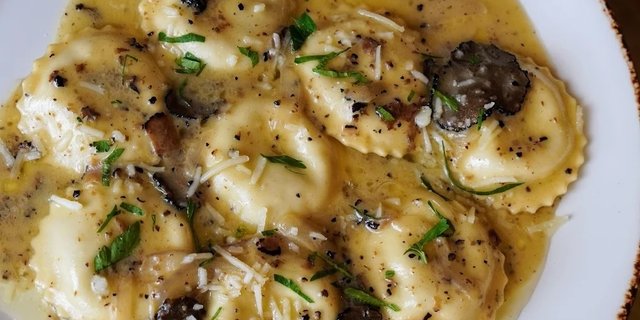 Black Truffle Ravioli