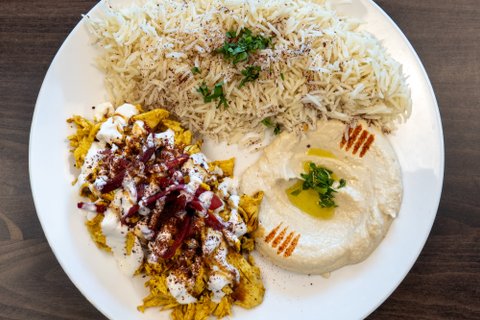 Chicken Shawarma Plate