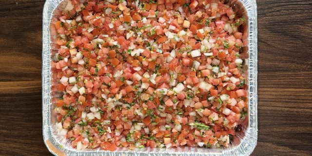 Pico De Gallo Tray