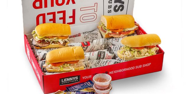 Lennys Signature Subs Catering Box