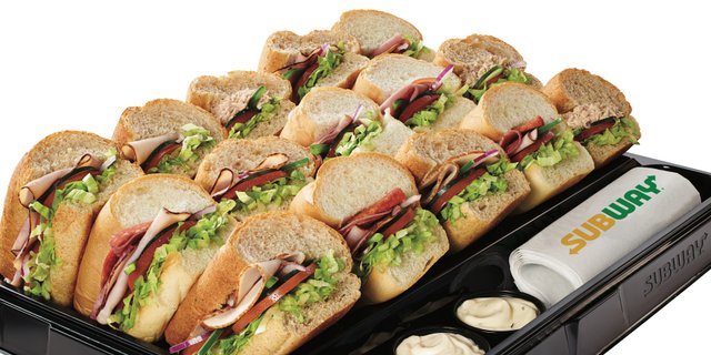 Subway menu – SLC menu