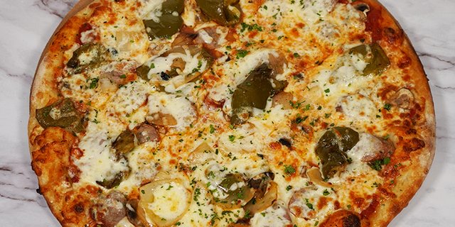 Sausage Cacciatore Pizza