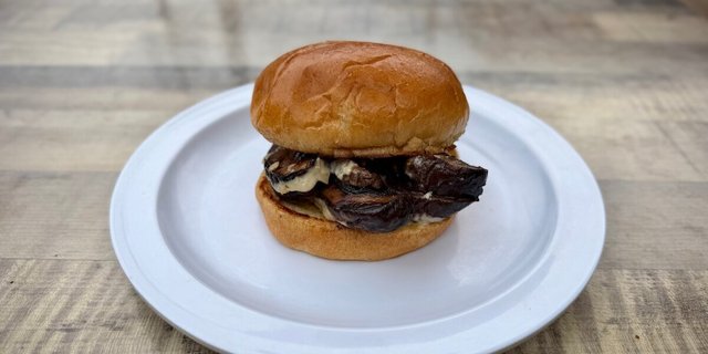 Smoked Portobello Mushroom Sandwich