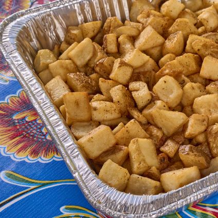 'Moon-Dusted" Potatoes
