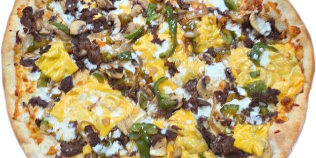Cheesesteak Pizza