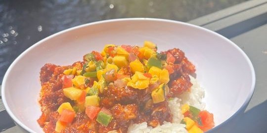 Hawaiian Chicken Catering Bowl
