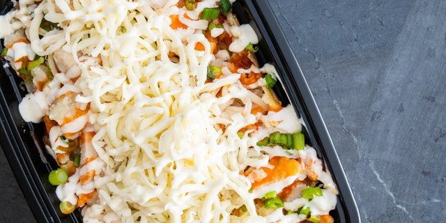 Buffalo Chicken Baked! Boxed Lunch