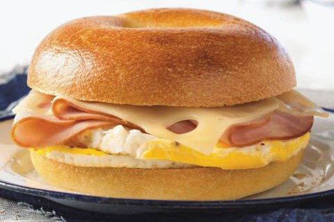 Individual Ham, Egg & Swiss Sandwich Meal