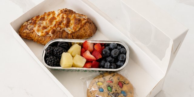 Ham & Cheese Croissant Lunch Box