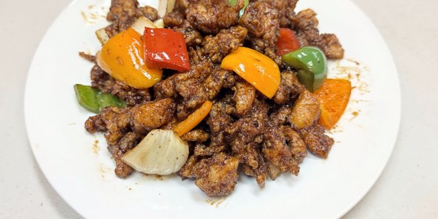 Black Pepper Chicken
