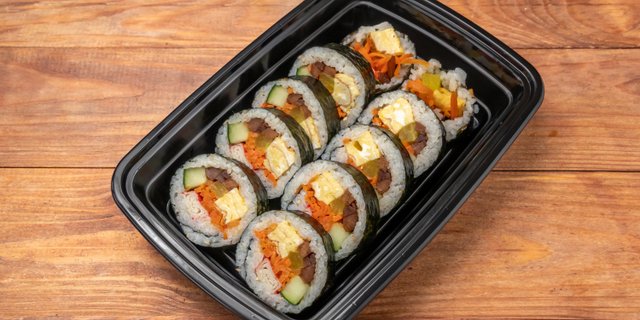 Traditional Kimbap