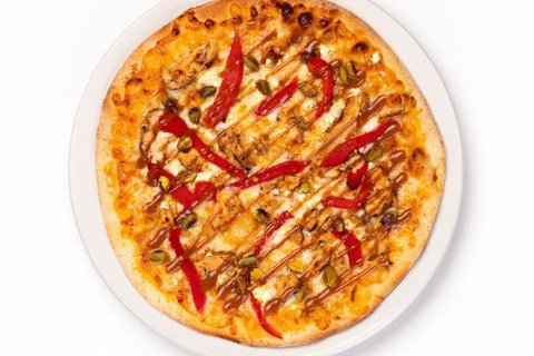 Sweet Thai Chicken Pizza
