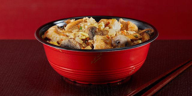 Hibachi Chicken Bowl & Salad