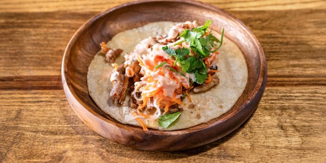Banh Mi BBQ Pork Tacos